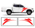 Rocker Panel Livery Self Healing Vinyl Side Graphics #006 fits All Trucks 4 x4 Suvs