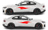 Rocker Panel Livery Self Healing Vinyl Side Graphics #007 fits All 2 Door Cars