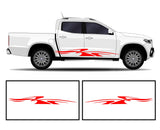 Rocker Panel Livery Self Healing Vinyl Side Graphics #003 fits All Trucks 4 x4 Suvs
