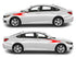 Rocker Panel Livery Self Healing Vinyl Side Graphics #013 fits All 4 Door Cars