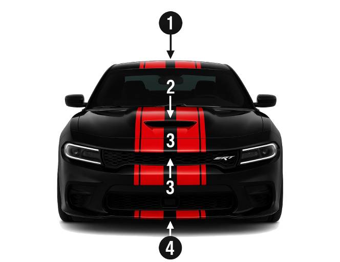 Racing Stripes with Self Healing Wrap