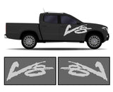 Rocker Panel Livery Self Healing Vinyl Side Graphics #004 fits All Trucks 4 x4 Suvs