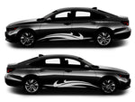 Rocker Panel Livery Self Healing Vinyl Side Graphics #014 fits All 4 Door Cars