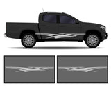 Rocker Panel Livery Self Healing Vinyl Side Graphics #011 fits All Trucks 4 x4 Suvs