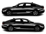 Rocker Panel Livery Self Healing Vinyl Side Graphics #005 fits All 4 Door Cars