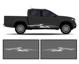 Rocker Panel Livery Self Healing Vinyl Side Graphics #003 fits All Trucks 4 x4 Suvs