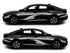 Rocker Panel Livery Self Healing Vinyl Side Graphics #010 fits All 4 Door Cars