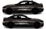 Rocker Panel Livery Self Healing Vinyl Side Graphics #001 fits All 2 Door Cars