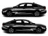 Rocker Panel Livery Self Healing Vinyl Side Graphics #009 fits All 4 Door Cars