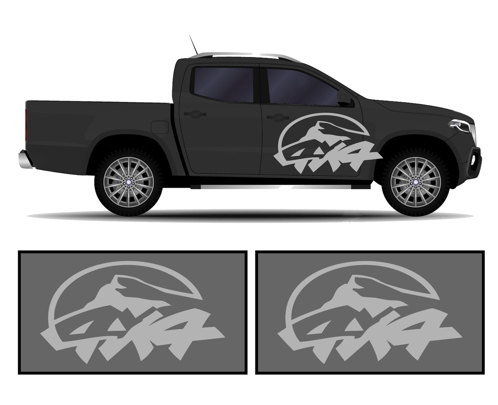 Rocker Panel Livery Self Healing Vinyl Side Graphics #014 fits  Fits All 4 Door Cars