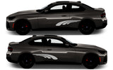 Rocker Panel Livery Self Healing Vinyl Side Graphics #009 fits All 2 Door Cars