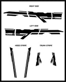 Razor Racing Stripes & Graphics Self Healing Vinyl fits Honda S2000 2003 to 2009