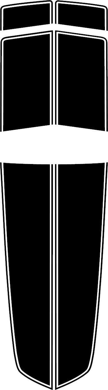 Dual Rally Stripes Self Healing Vinyl fits Chevrolet Camaro 2016 to 2020