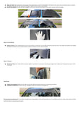 Sun Visor Windshield Light Blocker Strip Vinyl Wrap Fits All Vehicles Self-Healing & Optional Squeegee