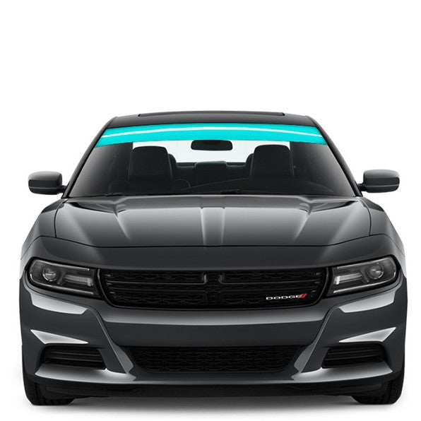 Premium Sun Visor Strip - Self-Healing Vinyl Windshield Blocker