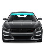 Premium Sun Visor Strip - Self-Healing Vinyl Windshield Blocker