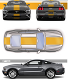 20" Racing Stripe GT 5.0 w/pins Self Healing Vinyl fits Ford Mustang 2015 to 2023