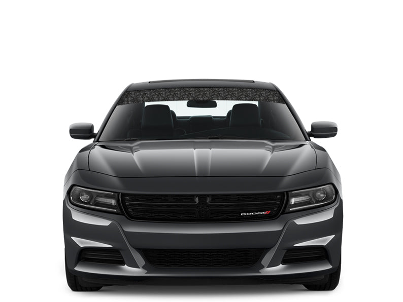 Premium Sun Visor Strip - Self-Healing Vinyl Windshield Blocker