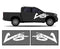 Rocker Panel Livery Self Healing Vinyl Side Graphics #004 fits All Trucks 4 x4 Suvs