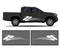 Rocker Panel Livery Self Healing Vinyl Side Graphics #007 fits All Trucks 4 x4 Suvs