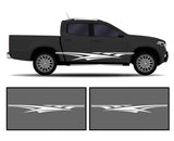 Rocker Panel Livery Self Healing Vinyl Side Graphics #011 fits All Trucks 4 x4 Suvs