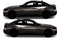 Rocker Panel Livery Self Healing Vinyl Side Graphics #012 fits All 2 Door Cars