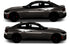 Rocker Panel Livery Self Healing Vinyl Side Graphics #012 fits All 2 Door Cars