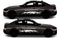 Rocker Panel Livery Self Healing Vinyl Side Graphics #001 fits All 2 Door Cars