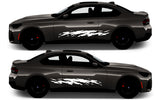 Rocker Panel Livery Self Healing Vinyl Side Graphics #001 fits All 2 Door Cars