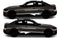 Rocker Panel Livery Self Healing Vinyl Side Graphics #004 fits All 2 Door Cars