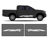 Rocker Panel Livery Self Healing Vinyl Side Graphics #002 fits All Trucks 4 x4 Suvs