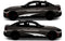 Rocker Panel Livery Self Healing Vinyl Side Graphics #002 fits All 2 Door Cars