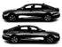 Rocker Panel Livery Self Healing Vinyl Side Graphics #007 fits All 4 Door Cars
