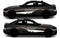 Rocker Panel Livery Self Healing Vinyl Side Graphics #008 fits All 2 Door Cars