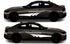 Rocker Panel Livery Self Healing Vinyl Side Graphics #008 fits All 2 Door Cars