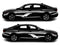 Rocker Panel Livery Self Healing Vinyl Side Graphics #006 fits All 4 Door Cars