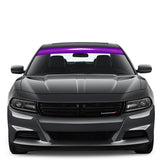 Premium Sun Visor Strip - Self-Healing Vinyl Windshield Blocker