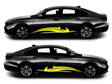 Rocker Panel - Livery Graphics #014 - "fits" - Fits All 4 Door Cars