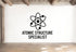 Atomic Structure Specialist - Funny Chemistry Wall Decal Vinyl Sticker Removable