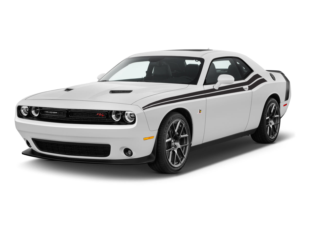 Dual Side Stripes Style #1 Vinyl Livery Kit Fits Dodge Challenger 2015 - 2023