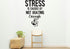Stress not boating Style 2 Removable Vinyl Decal for Interior Walls