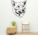Swedish Vallhund Dog Removable Vinyl Decal Matte Finish Home Decor for Indoor Walls