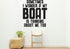 Sometimes wonder if boat Removable Vinyl Decal for Interior Walls