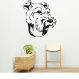 Welsh Terrier Dog Removable Vinyl Decal Matte Finish Home Decor for Indoor Walls