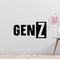 Gen Z Removable Vinyl Decal for Interior Walls