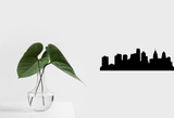 Cityscape Philadelphia Vinyl Decal Removable Matte Finish Skyline Decore for Indoor Walls Fusion Decals
