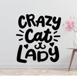 Cat face Removable Vinyl Decal for Interior Walls