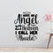 I have an angel in heaven I call her Abuela Removable Vinyl Decal for Interior Walls