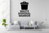 Waste Disposal Warrior - Funny Chemistry Wall Decal Vinyl Sticker Removable