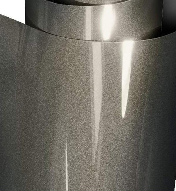 Charcoal Candy Metallic Grey Gloss — vehicle wrap vinyl swatch